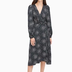 Festive confetti wrap dress 6